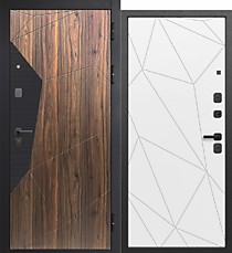 9 см Геометрия эмалит белый