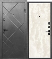 Входная дверь 7 см Штамп Букле Перламутр