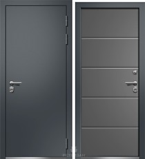 Входная дверь СЕЛЕНА-100 (TERMO) Муар Графит/ Дарк Грей